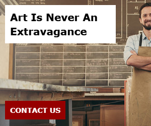 Art Is Never An Extravagance
