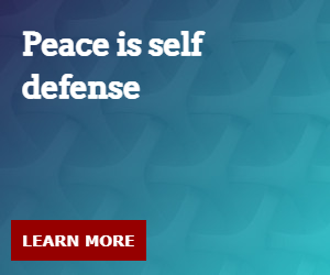 Peace is self defense