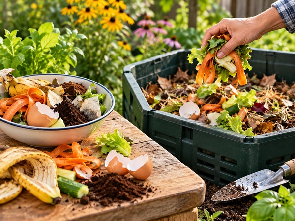How to Turn Food Scraps Into Garden Gold