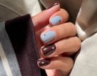 This Is How You Wear Short Square Nails for Fall